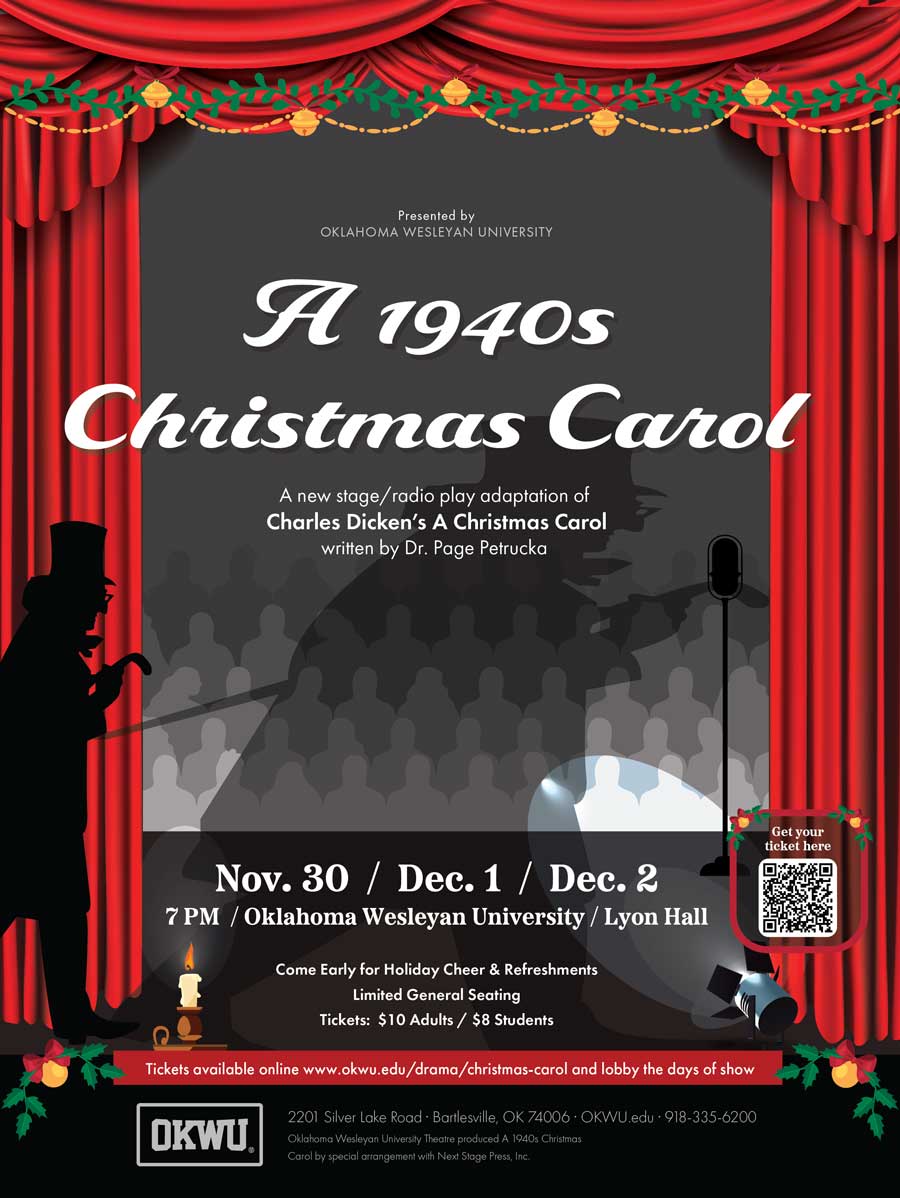 1940's A Christmas Carol Poster