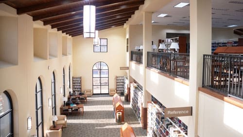 Drake Library Interior